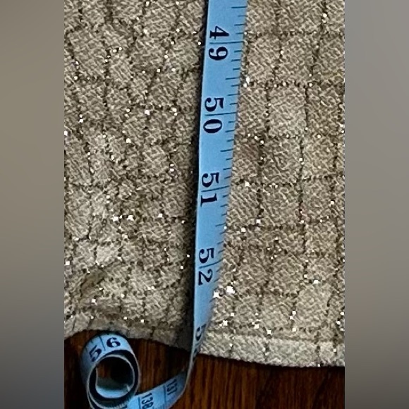 Bari Jay Elegant Gold Fabric Halter Dress - Picture 6 of 7